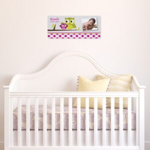 Baby name plaque - Girl