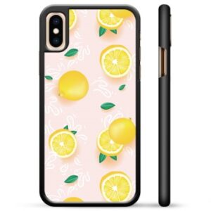 iPhone X / iPhone XS Protective Cover - Lemon Pattern
